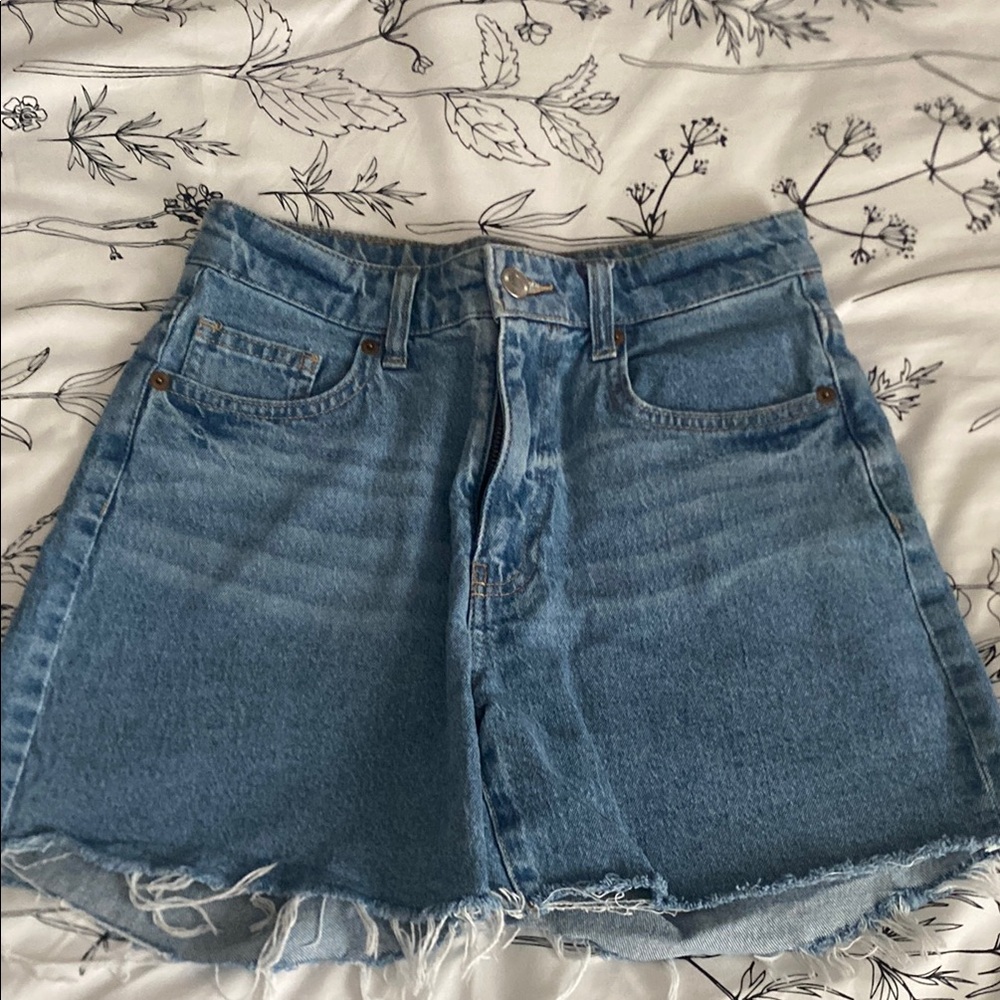 H&M Light Blue Denim Shorts